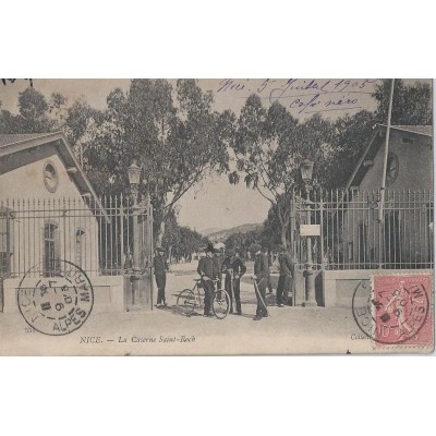 Nice - La Caserne Saint Roch vers 1905
